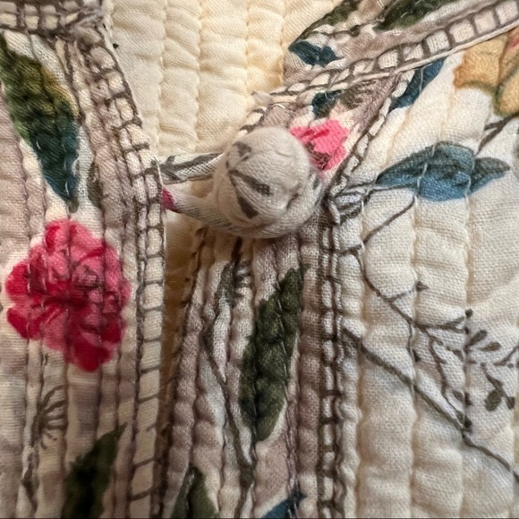 SAM HILU Vintage Reversible Floral Quilted Jacket XL - Picture 16 of 16